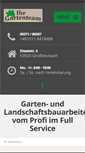 Mobile Screenshot of ihrgartenteam.de